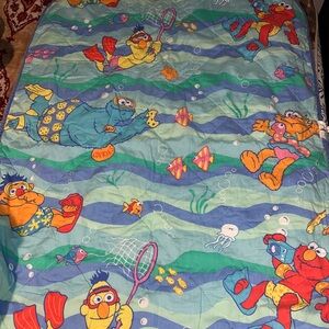 Sesame Street Blue and Orange Sleep Sack